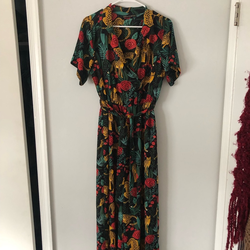 Leopard Print Jumpsuit